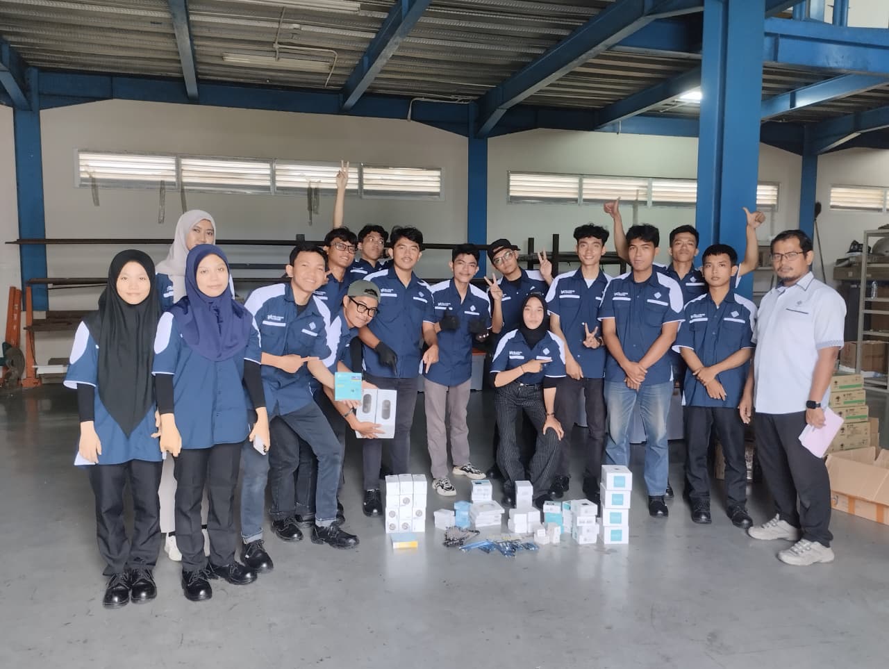 Pemasangan Sistem Integrasi Bangunan Cerdas